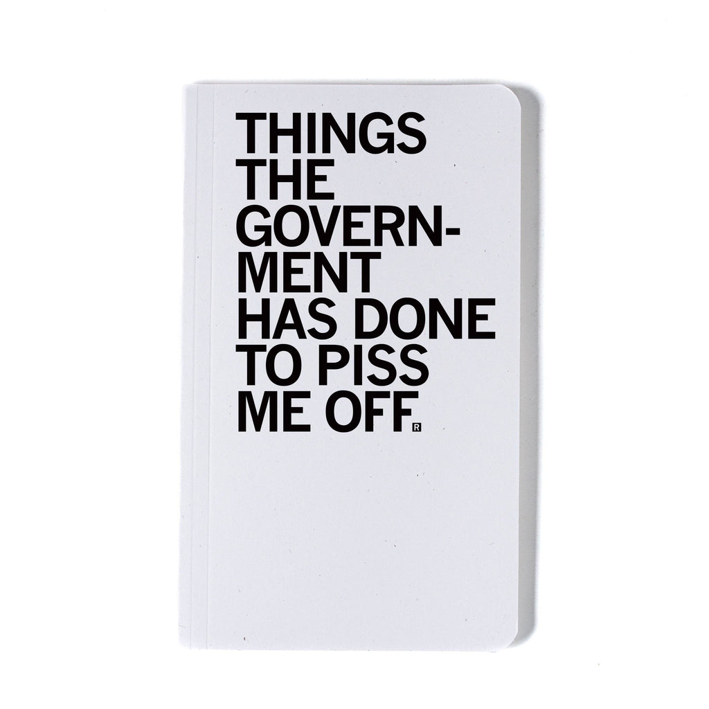 Things the Government Has Done Notebook - Adult & Kids T-Shirts, Sweatshirts & Hoodies apparel design preview 1