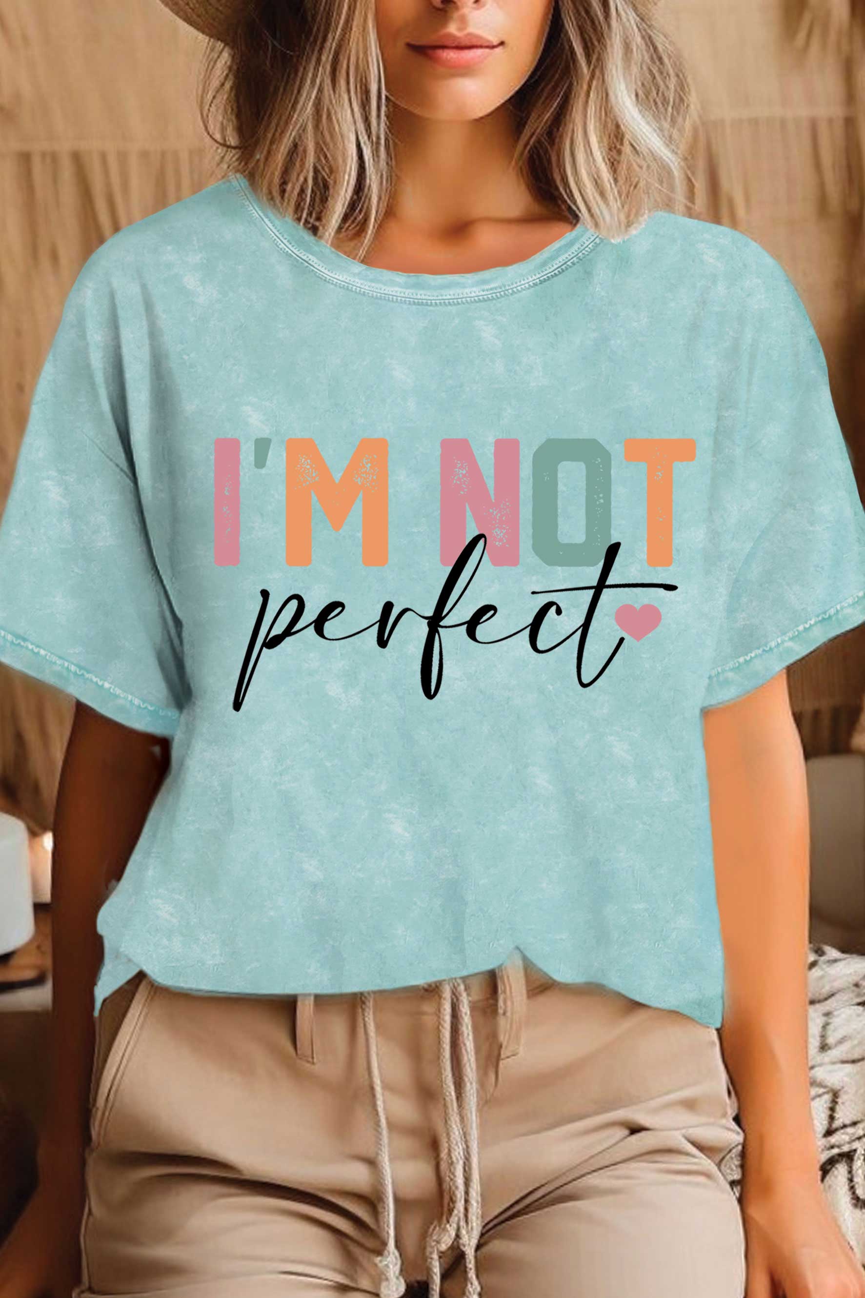 I'm Not Perfect Mineral Graphic - Adult & Kids T-Shirts, Sweatshirts & Hoodies apparel design preview 1