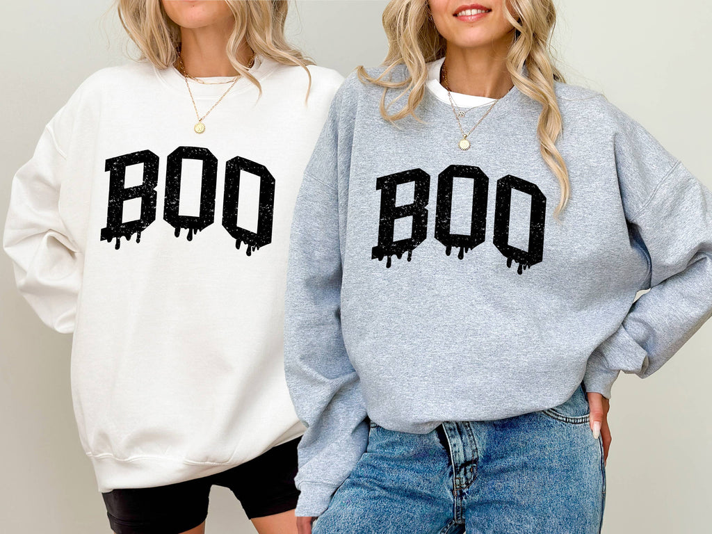 Halloween Spooky Boo - Adult & Kids T-Shirts, Sweatshirts & Hoodies apparel design preview 1