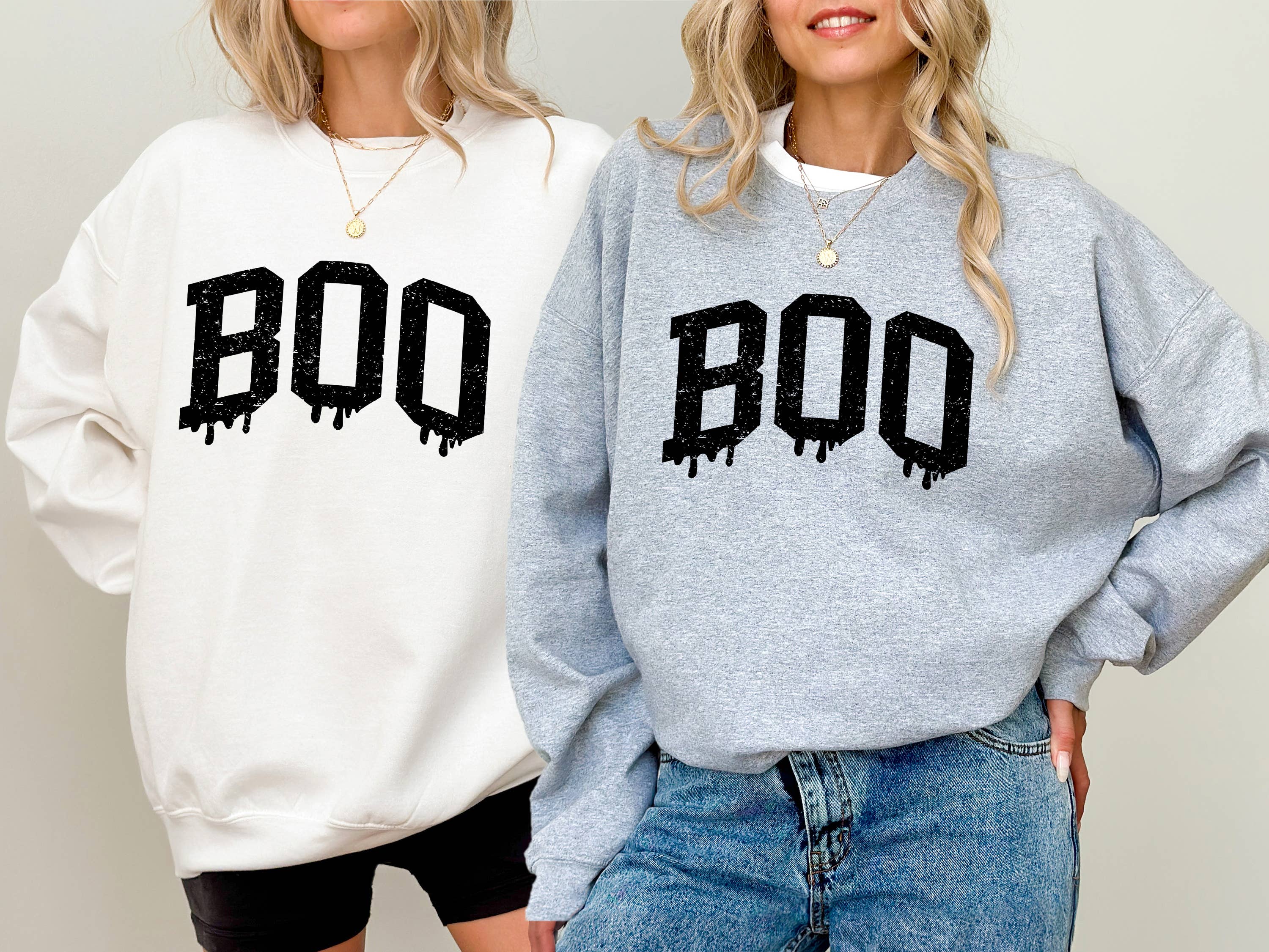 Halloween Spooky Boo - Adult & Kids T-Shirts, Sweatshirts & Hoodies apparel design preview 1