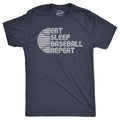 Eat Sleep Baseball Repeat Men's - Adult & Kids T-Shirts, Sweatshirts & Hoodies apparel design preview 1