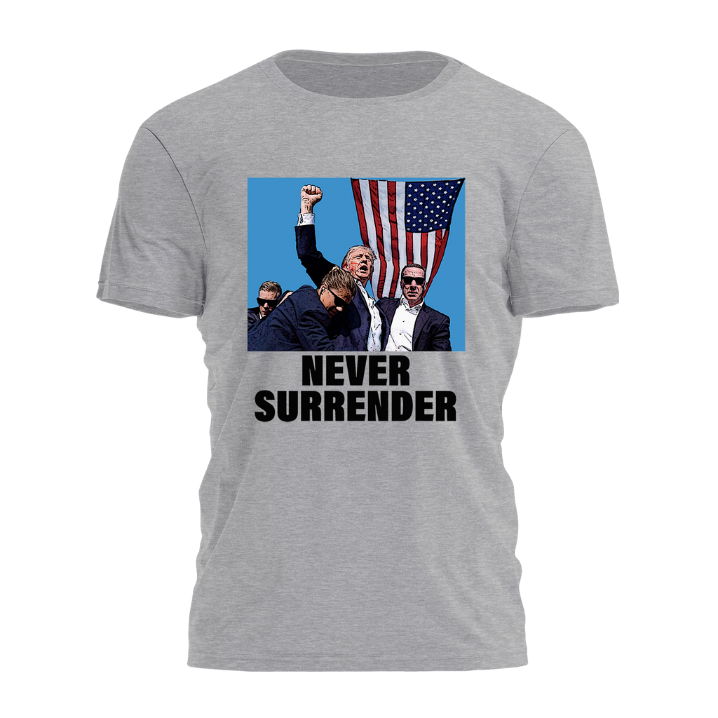 Never Surrender 2732 - Adult & Kids T-Shirts, Sweatshirts & Hoodies apparel design preview 1