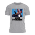 Never Surrender 2732 - Adult & Kids T-Shirts, Sweatshirts & Hoodies apparel design preview 1