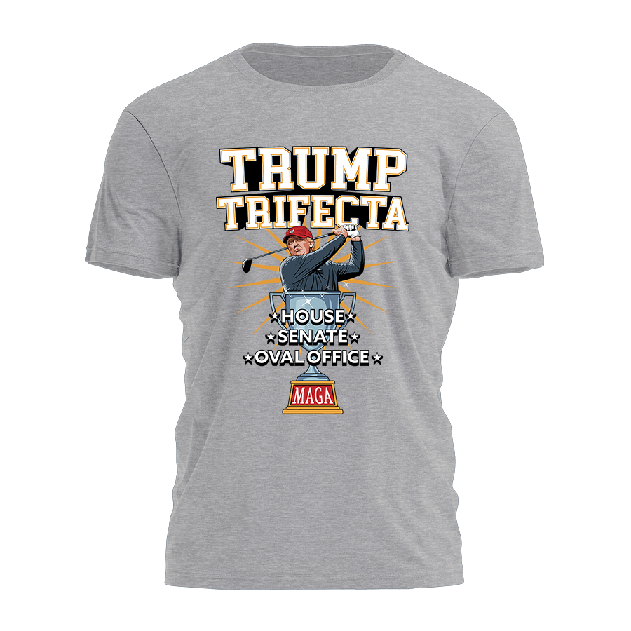 Trump Trifecta 3202 - Adult & Kids T-Shirts, Sweatshirts & Hoodies apparel design preview 1
