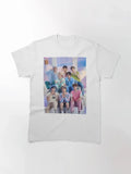 Stray Kids Skz 2024 Cute Happy Smiling Idols Fluffy - Adult & Kids T-Shirts, Sweatshirts & Hoodies apparel design preview 1