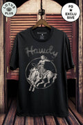 Howdy Cowgirl Graphic Top - Adult & Kids T-Shirts, Sweatshirts & Hoodies apparel design preview 1