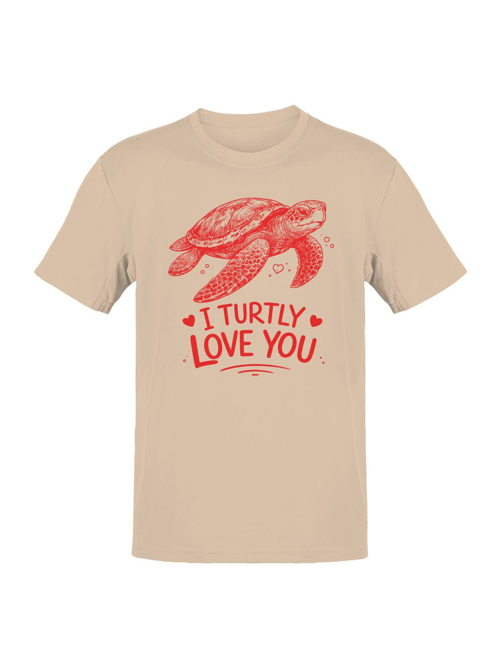 Turtle Love: I Turtly You Men's - Adult & Kids T-Shirts, Sweatshirts & Hoodies apparel design preview 1