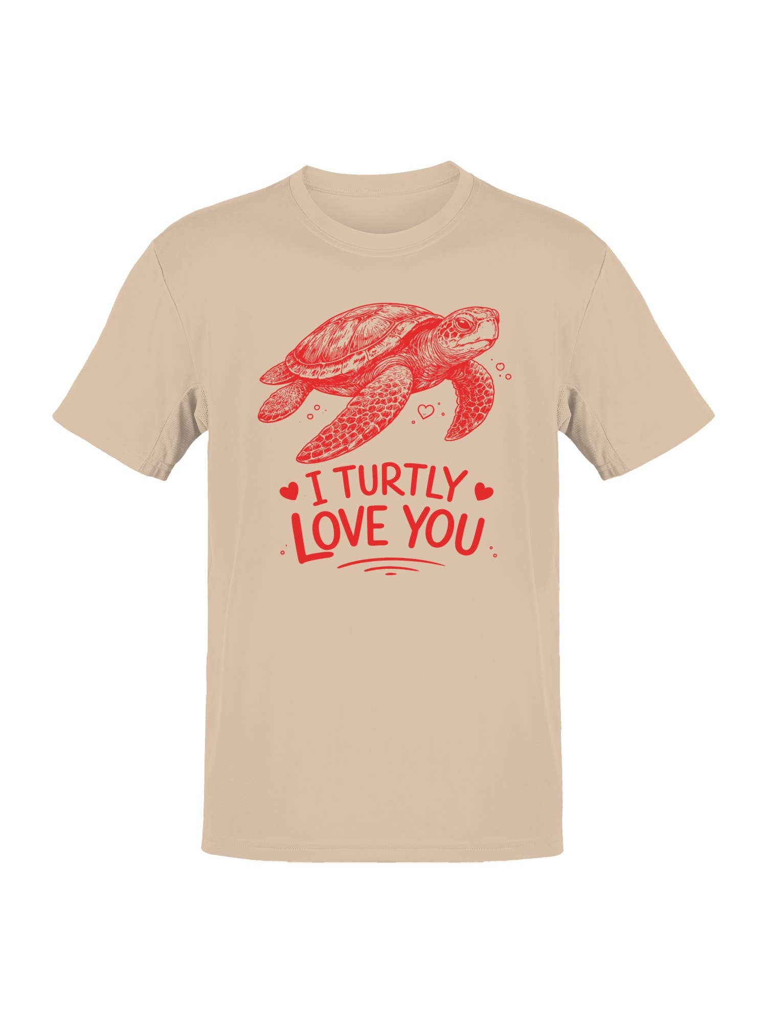 Turtle Love: I Turtly You Men's - Adult & Kids T-Shirts, Sweatshirts & Hoodies apparel design preview 1