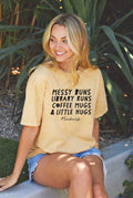 Teacher Life Mineral Washed Graphic Top - Adult & Kids T-Shirts, Sweatshirts & Hoodies apparel design preview 1