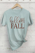 Hello Fall - Adult & Kids T-Shirts, Sweatshirts & Hoodies apparel design preview 1