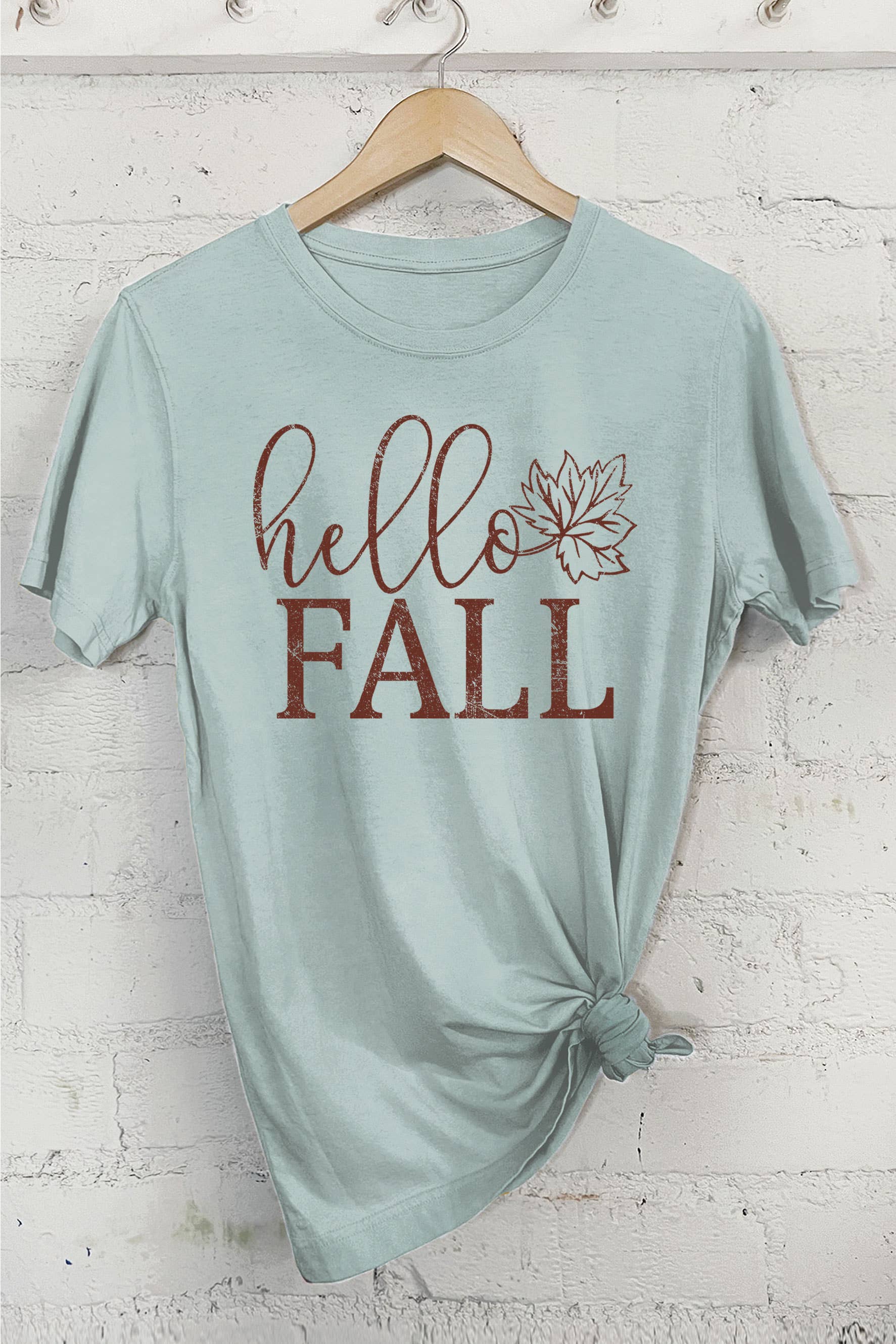 Hello Fall - Adult & Kids T-Shirts, Sweatshirts & Hoodies apparel design preview 1