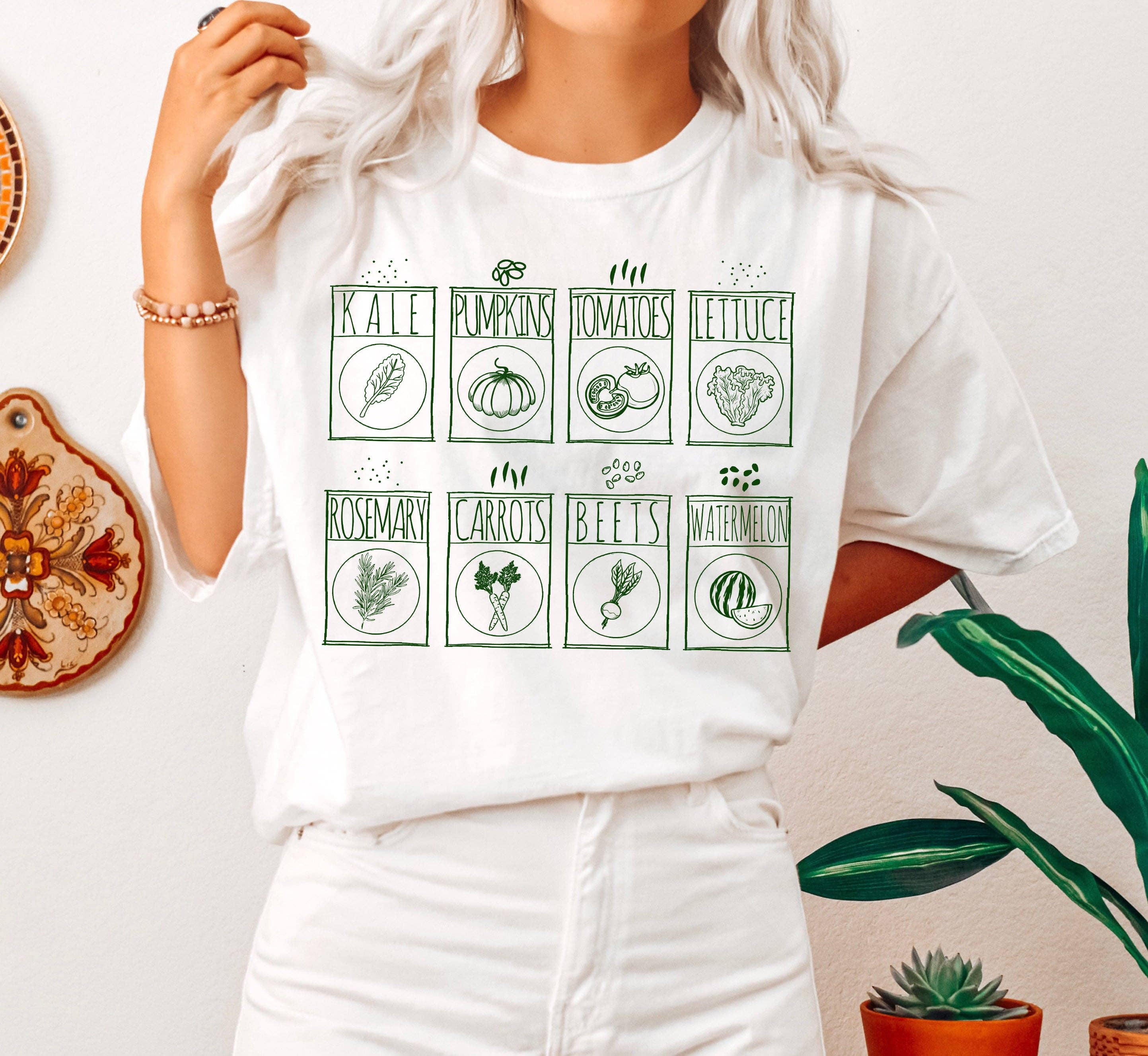 Vegetable Lover Gardening Vegan Kale - Adult & Kids T-Shirts, Sweatshirts & Hoodies apparel design preview 1