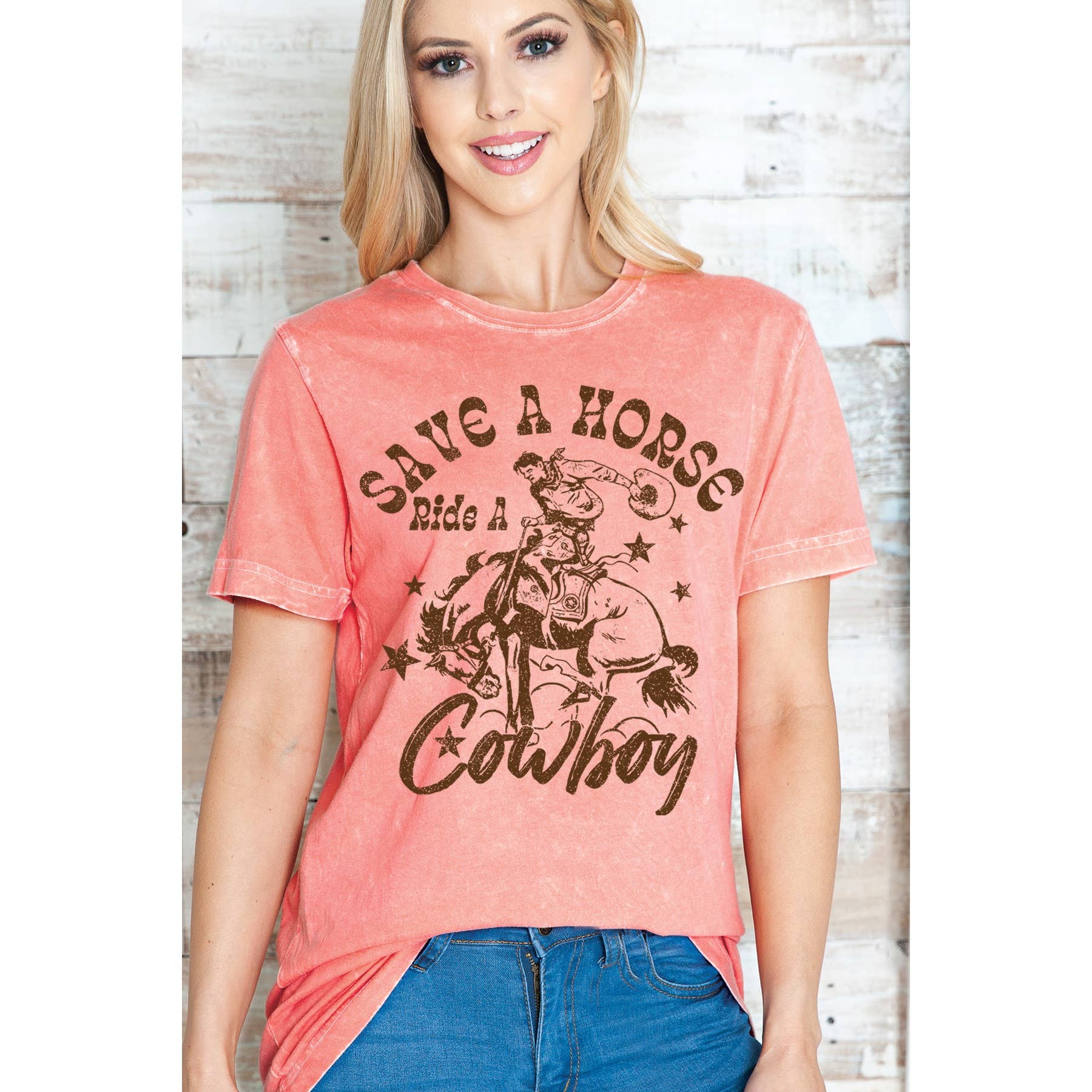 Cowboy Mineral Wash - Adult & Kids T-Shirts, Sweatshirts & Hoodies apparel design preview 1