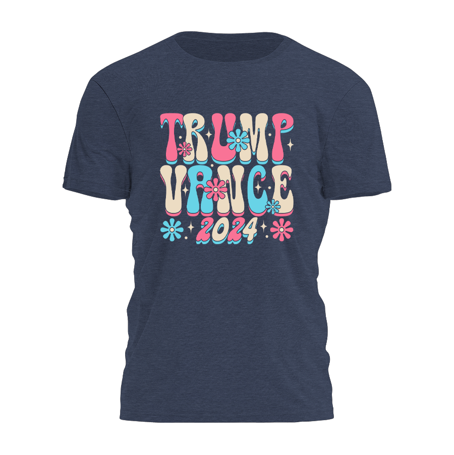 Trump Vance Groovy 2846 - Adult & Kids T-Shirts, Sweatshirts & Hoodies apparel design preview 1