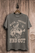 Buck Around Find Out Graphic Top - Adult & Kids T-Shirts, Sweatshirts & Hoodies apparel design preview 1