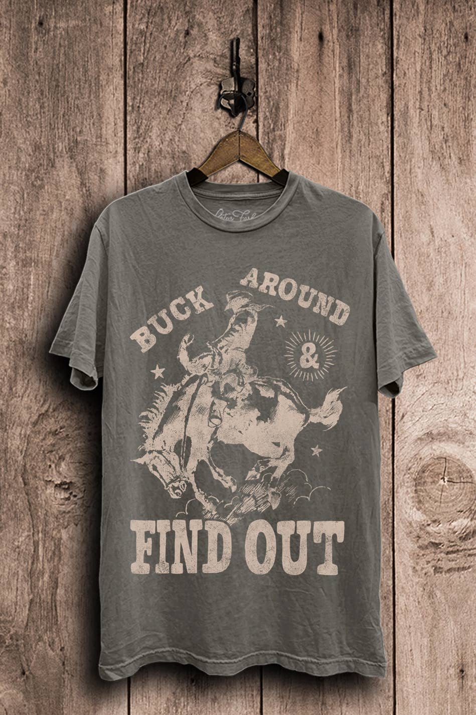 Buck Around Find Out Graphic Top - Adult & Kids T-Shirts, Sweatshirts & Hoodies apparel design preview 1