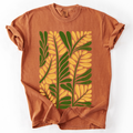 Yellow Leaf Botanical Pattern, Vintage Boho, Nature - Adult & Kids T-Shirts, Sweatshirts & Hoodies apparel design preview 1