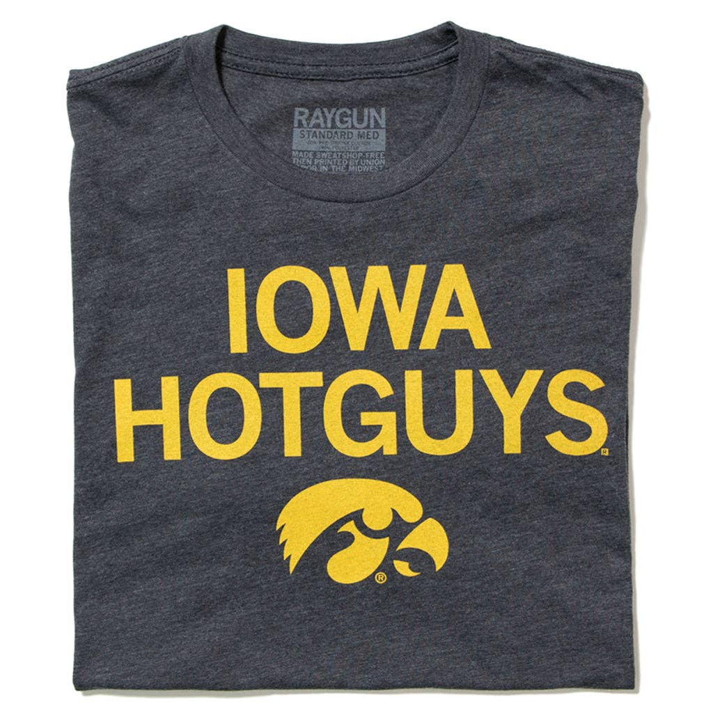 Iowa Hotguys Grey - Adult & Kids T-Shirts, Sweatshirts & Hoodies apparel design preview 1