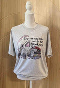 Shut Up and Take Me To the Bookstore On Ash Gray - Adult & Kids T-Shirts, Sweatshirts & Hoodies apparel design preview 1