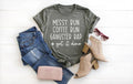 Messy Bun Coffee Run Gangsta Rap - Adult & Kids T-Shirts, Sweatshirts & Hoodies apparel design preview 1