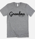 Grandma Est 2021 Pregnancy Announcement - Adult & Kids T-Shirts, Sweatshirts & Hoodies apparel design preview 1