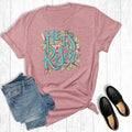 He Is Risen Floral Graphic - Adult & Kids T-Shirts, Sweatshirts & Hoodies apparel design preview 1