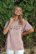Life Is Better with My Girls Mineral Washed Graphic - Adult & Kids T-Shirts, Sweatshirts & Hoodies apparel design preview 1