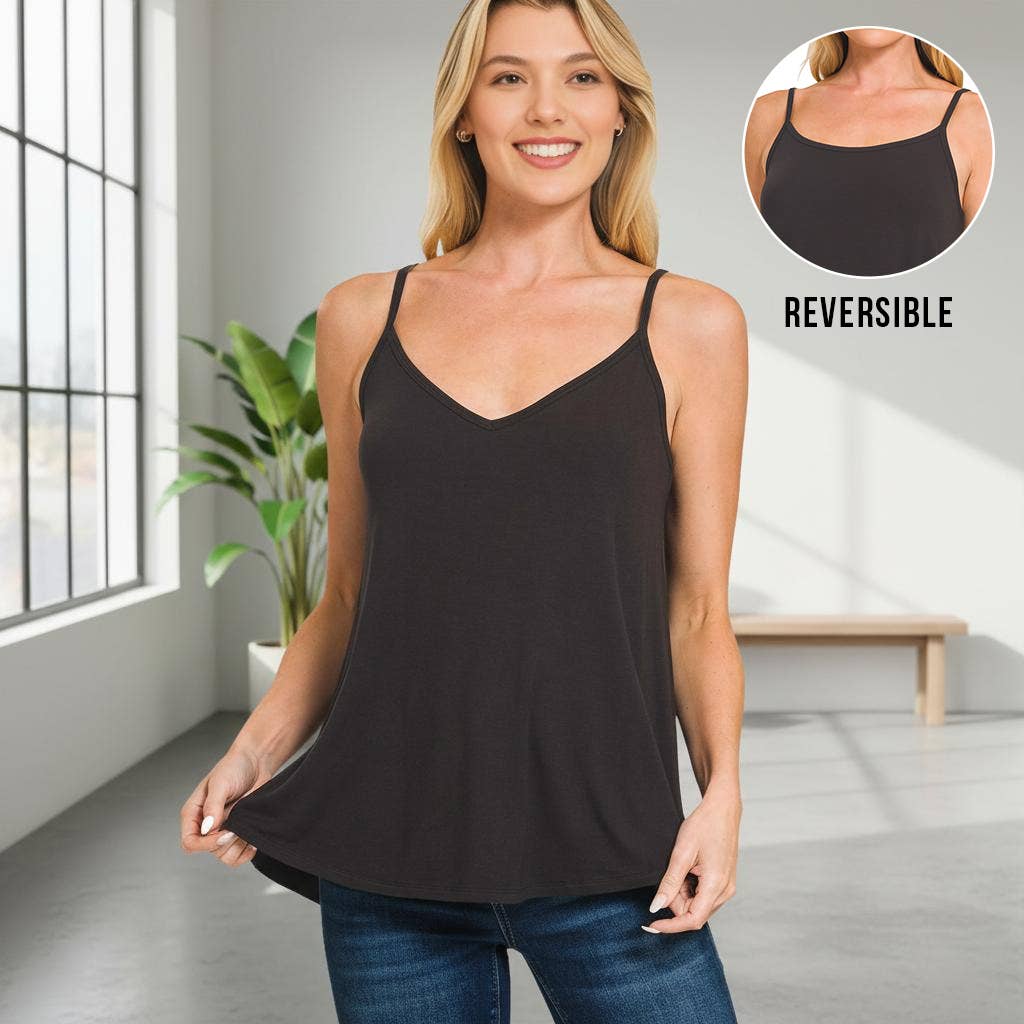 ..0826 Two Way V-Neck Scoop Neck Reversible Spaghetti - Adult & Kids T-Shirts, Sweatshirts & Hoodies apparel design preview 1