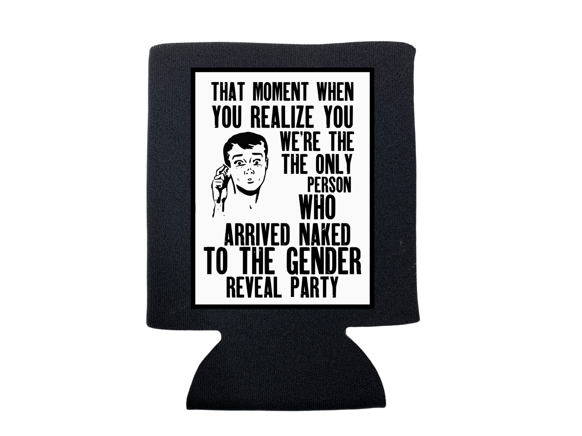 Gender Reveal Party Koozie - Adult & Kids T-Shirts, Sweatshirts & Hoodies apparel design preview 1