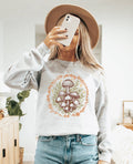 Vintage Autumn Mushrooms Crew Neck - Adult & Kids T-Shirts, Sweatshirts & Hoodies apparel design preview 1