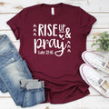 Rise Up and Pray - Adult & Kids T-Shirts, Sweatshirts & Hoodies apparel design preview 1