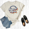 Vintage Football Mom - Adult & Kids T-Shirts, Sweatshirts & Hoodies apparel design preview 1