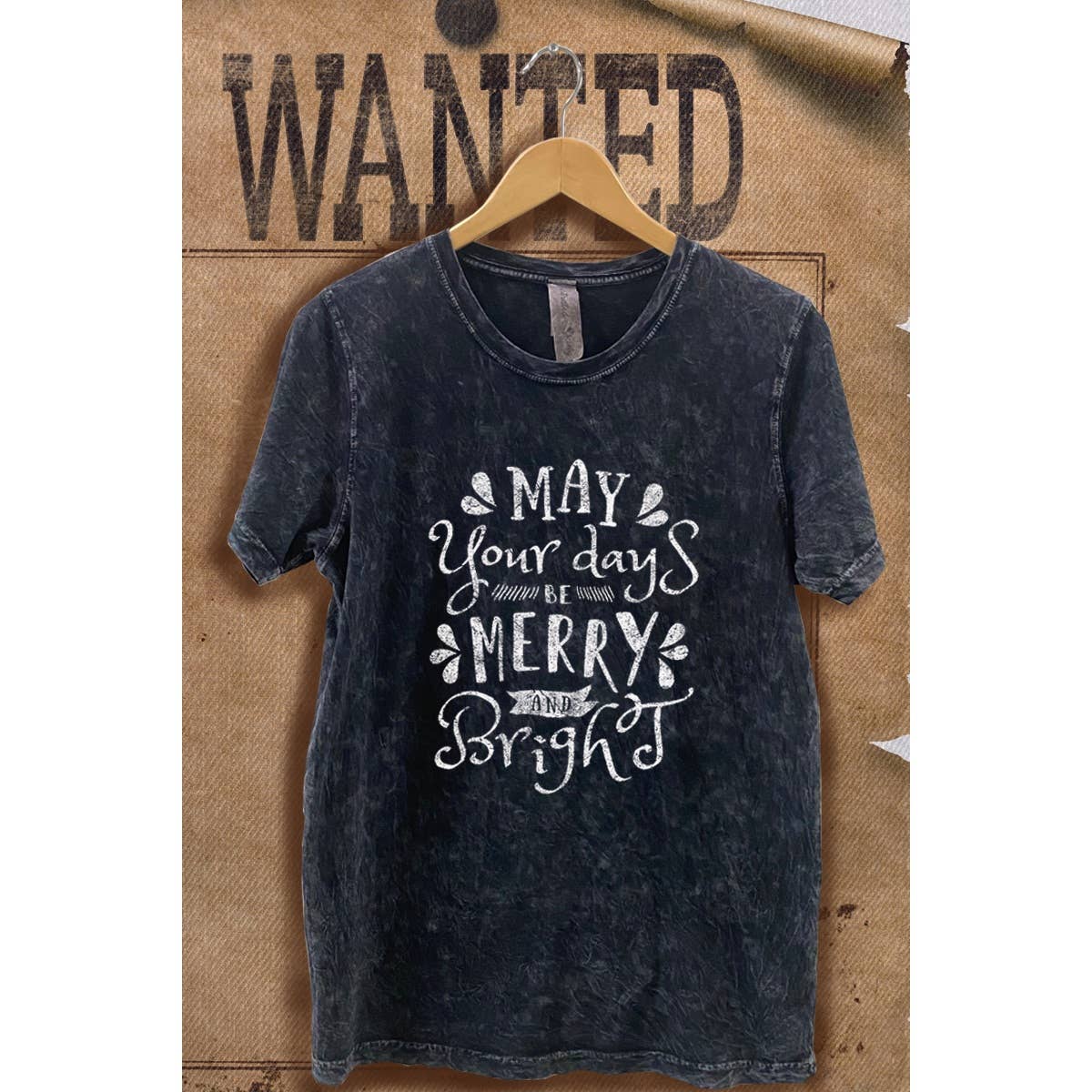 Christmas Season Vintage Mineral Wash Graphic - Adult & Kids T-Shirts, Sweatshirts & Hoodies apparel design preview 1