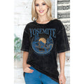 Yosemite Unisex Oversized Mineral Wash - Adult & Kids T-Shirts, Sweatshirts & Hoodies apparel design preview 1