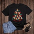 Christmas Tree Merry and Caffeinated Graphic - Adult & Kids T-Shirts, Sweatshirts & Hoodies apparel design preview 1