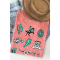 West Cowboy Wild- Mineral Wash T - Adult & Kids T-Shirts, Sweatshirts & Hoodies apparel design preview 1
