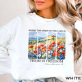 There Is Freedom July 4th Patriotic - Adult & Kids T-Shirts, Sweatshirts & Hoodies apparel design preview 1