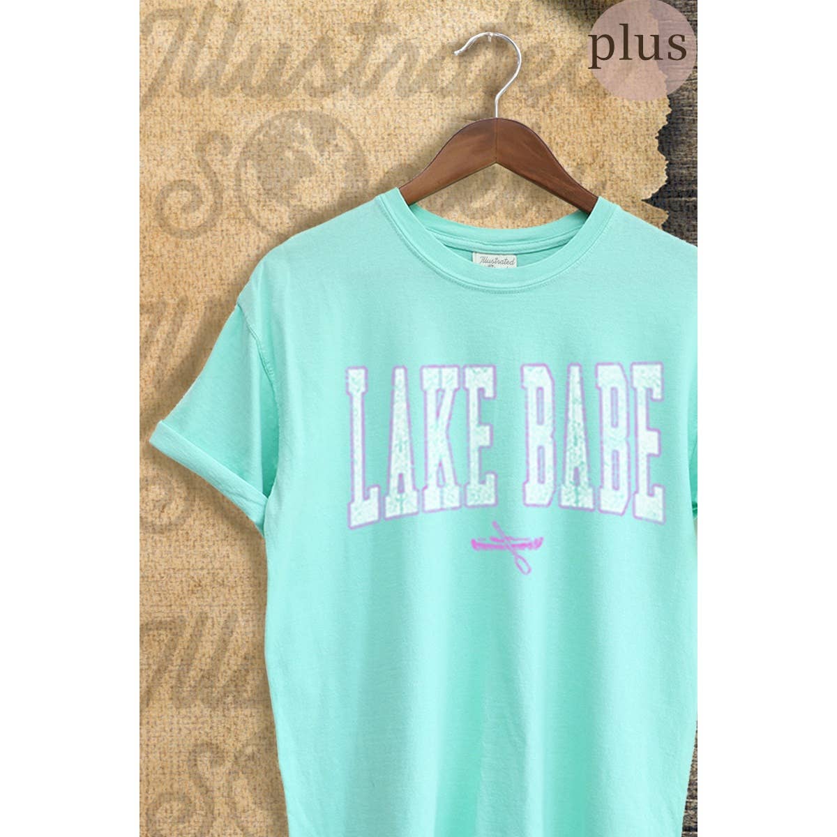 Lake Babe Vintage Graphic Plus - Adult & Kids T-Shirts, Sweatshirts & Hoodies apparel design preview 1