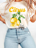 Citrus Lemon Graphic - Adult & Kids T-Shirts, Sweatshirts & Hoodies apparel design preview 1