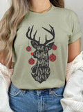 Have A Holly Jolly Deer Graphic - Adult & Kids T-Shirts, Sweatshirts & Hoodies apparel design preview 1