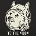 Doge to the Moon - Adult & Kids T-Shirts, Sweatshirts & Hoodies apparel design preview 1