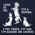 Dog Mocks Humans - Adult & Kids T-Shirts, Sweatshirts & Hoodies apparel design preview 1