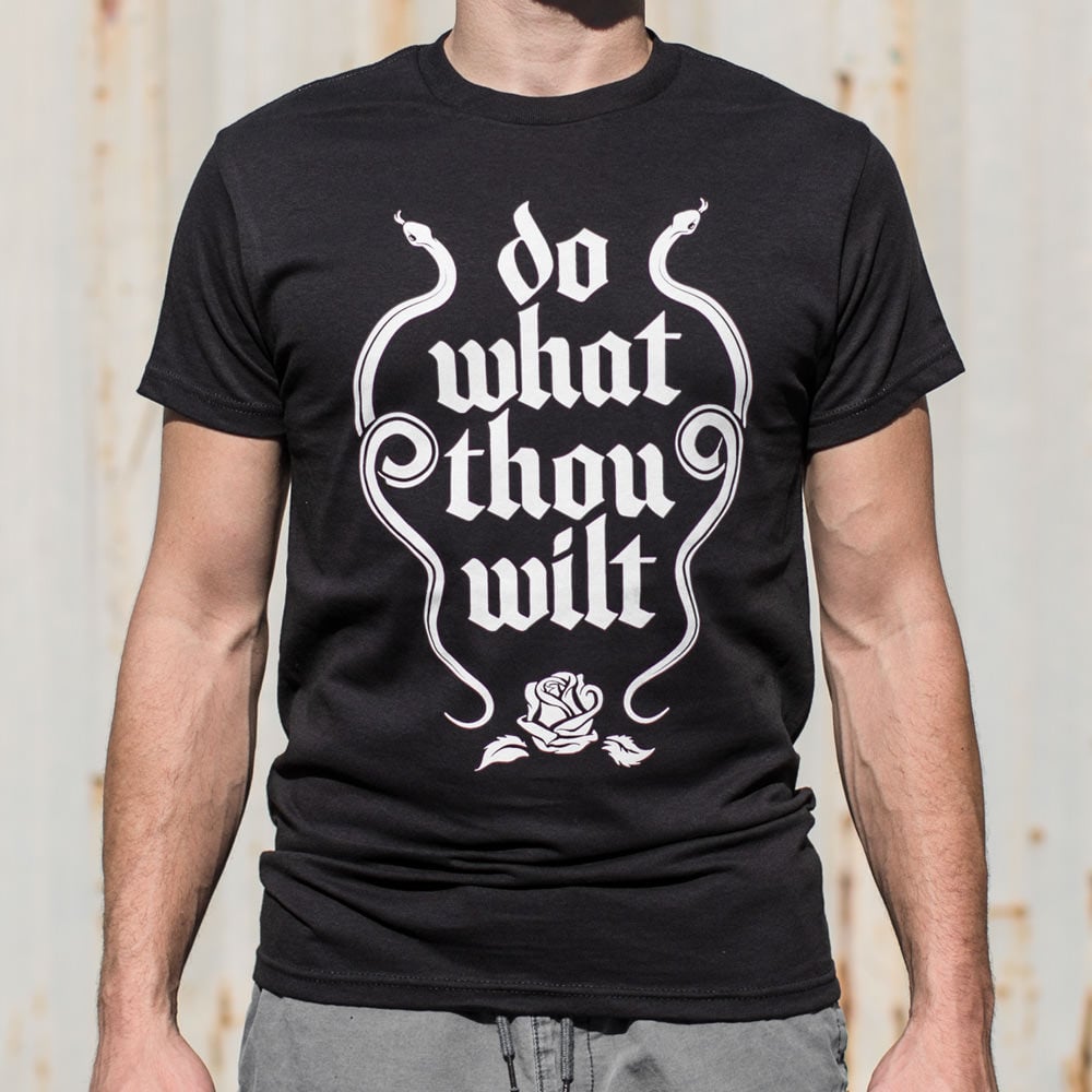 Do What Thou Wilt - Adult & Kids T-Shirts, Sweatshirts & Hoodies apparel design preview 1