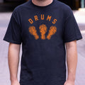 Drums - Adult & Kids T-Shirts, Sweatshirts & Hoodies apparel design preview 1