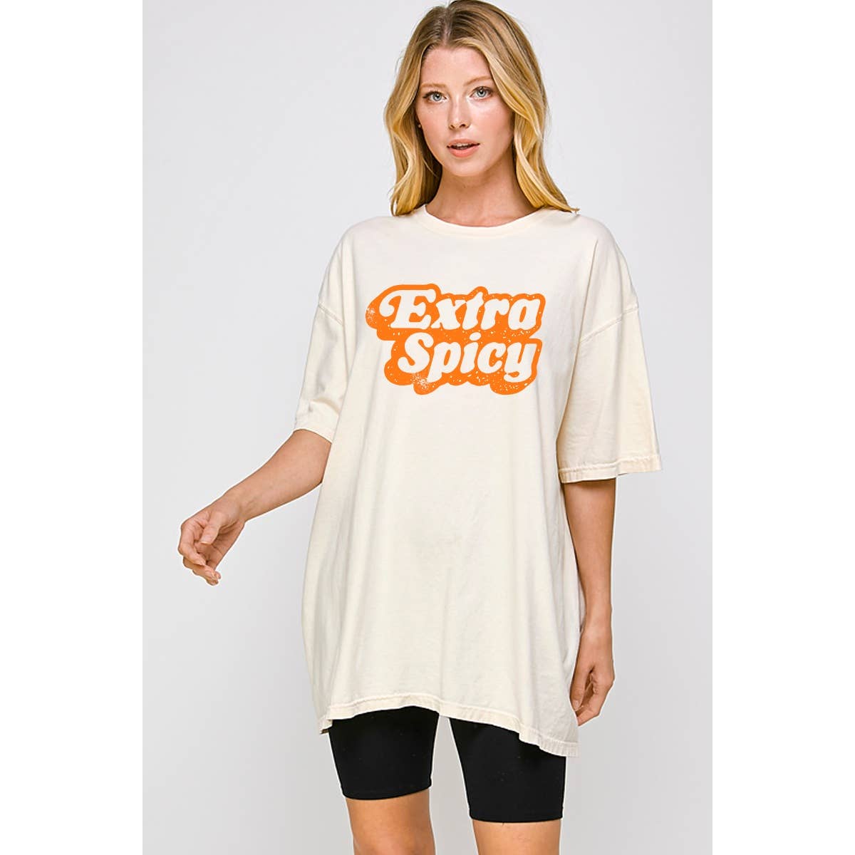 Extra Spicy Vintage Graphic Oversized - Adult & Kids T-Shirts, Sweatshirts & Hoodies apparel design preview 1