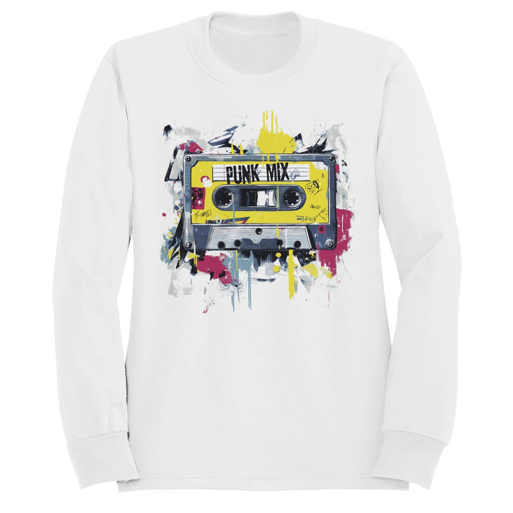 Funk Retro Cassette Graffiti Men's - Adult & Kids T-Shirts, Sweatshirts & Hoodies apparel design preview 1