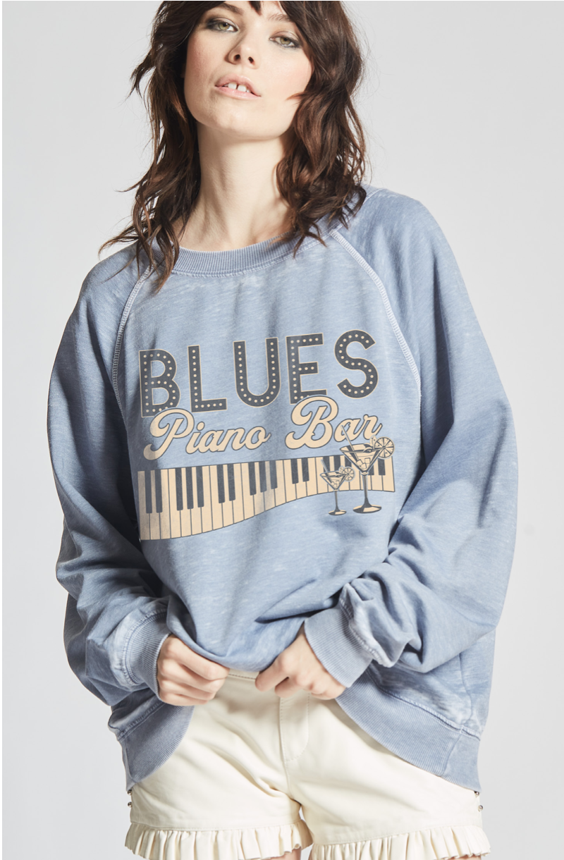 302834 1130 Blues Piano Bar Graphic - Adult & Kids T-Shirts, Sweatshirts & Hoodies apparel design preview 1