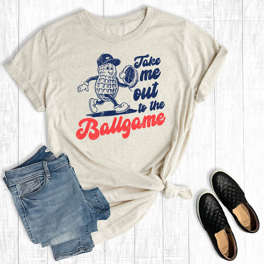 Baseball Take Me Out To the Ballgame Graphic - Adult & Kids T-Shirts, Sweatshirts & Hoodies apparel design preview 1