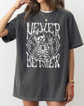 Never Better Skeleton, Peace, Ghost, Halloween - Adult & Kids T-Shirts, Sweatshirts & Hoodies apparel design preview 1