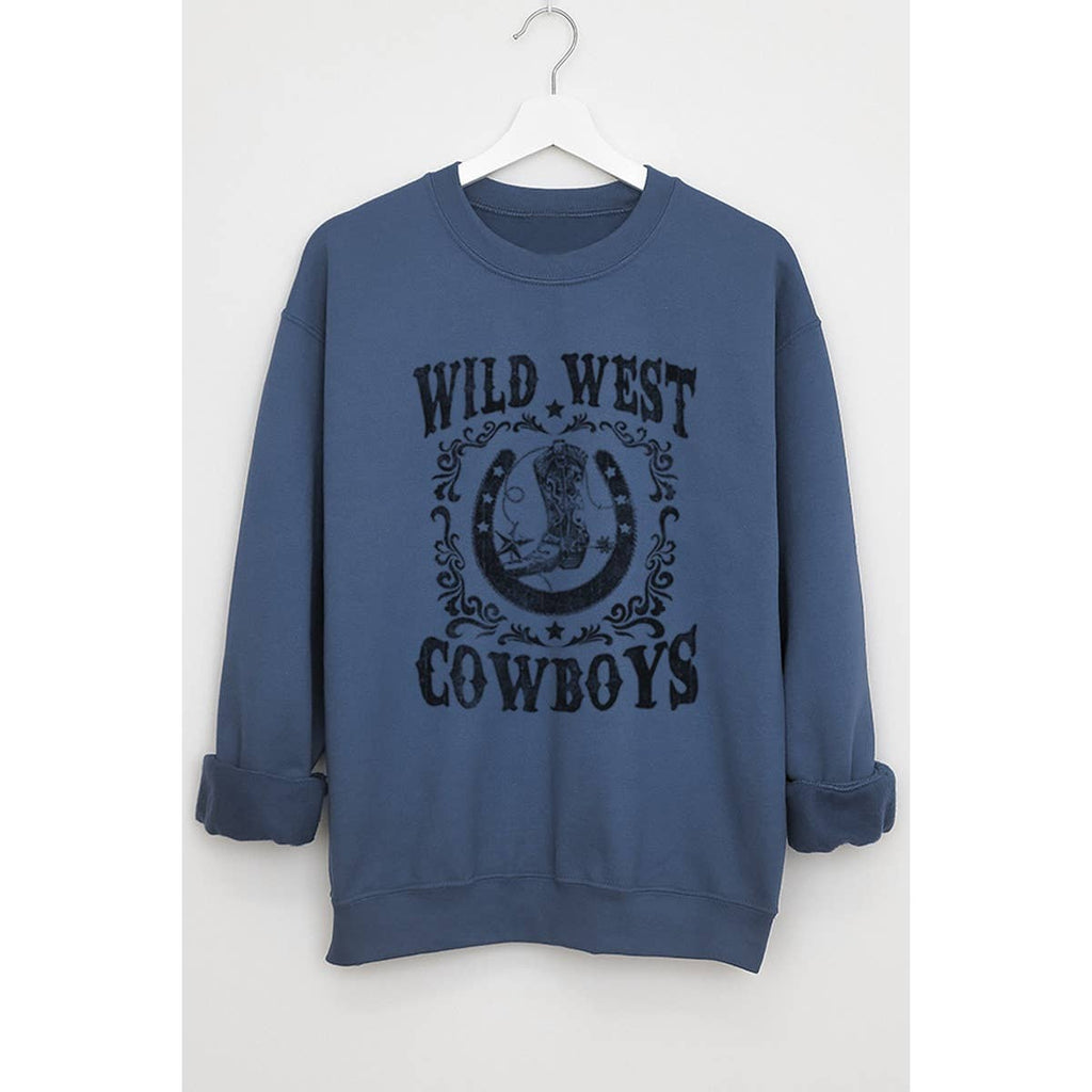 Wild West Cowboy Graphic - Adult & Kids T-Shirts, Sweatshirts & Hoodies apparel design preview 1